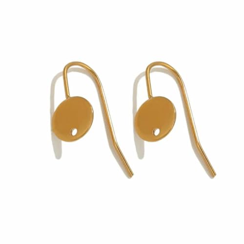 10 Stück plasmageschweißte, blanke, runde Ohrhaken aus Edelstahl mit Loch, kann als DIY-Charm für Damenschmuck verwendet werden – Z2275G6 10 Stück plasmageschweißte, blanke, runde Ohrhaken aus Edelstahl mit Loch, kann als DIY-Charm für Damenschmuck verwendet werden – Z2275G6 von TBSKUY