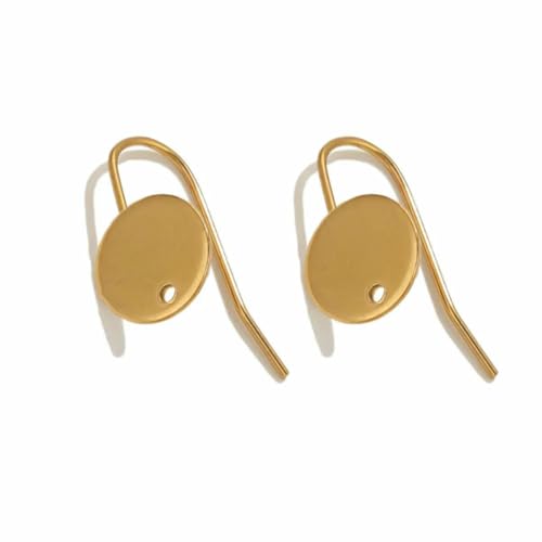 10 Stück plasmageschweißte, blanke, runde Ohrhaken aus Edelstahl mit Loch können als DIY-Charm für Damenschmuck verwendet werden -Z2275G10 10 Stück plasmageschweißte, blanke, runde Ohrhaken aus Edelstahl mit Loch können als DIY-Charm für Damenschmuck verwendet werden -Z2275G10 von TBSKUY