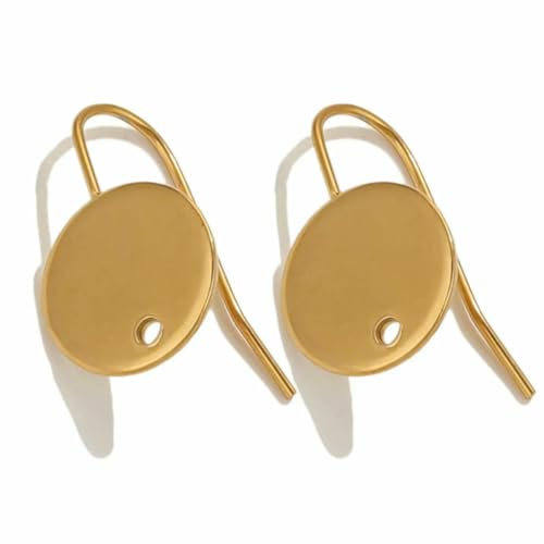 10 Stück plasmageschweißte, blanke, runde Ohrhaken aus Edelstahl mit Loch können als DIY-Charm für Damenschmuck verwendet werden -Z2275G12 10 Stück plasmageschweißte, blanke, runde Ohrhaken aus Edelstahl mit Loch können als DIY-Charm für Damenschmuck verwendet werden -Z2275G12 von TBSKUY