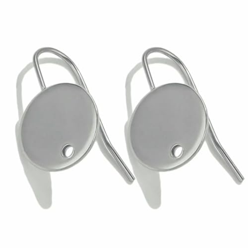 10 Stück plasmageschweißte, runde Ohrhaken aus Edelstahl mit Loch, kann als DIY-Charm für Damenschmuck verwendet werden -Z2275S12 10 Stück plasmageschweißte, runde Ohrhaken aus Edelstahl mit Loch, kann als DIY-Charm für Damenschmuck verwendet werden -Z2275S12 von TBSKUY