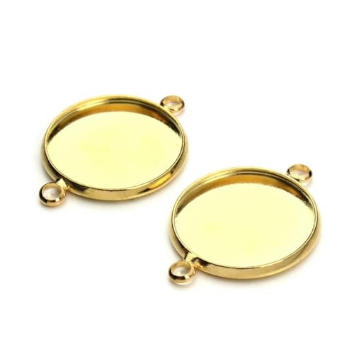 10 Stück runde Cameo-Cabochon-Basisschalen aus Eisen, blank, 10 mm, 12 mm, 14,0 mm, 16 mm, 18 mm, 20 mm, 25 mm, Charms, Armband-Anschlussteile, Gold, 12 mm 10 Stück runde Cameo-Cabochon-Basisschalen aus Eisen, blank, 10 mm, 12 mm, 14,0 mm, 16 mm, 18 mm, 20 mm, 25 mm, Charms, Armband-Anschlussteile, Gold, 12 mm von TBSKUY