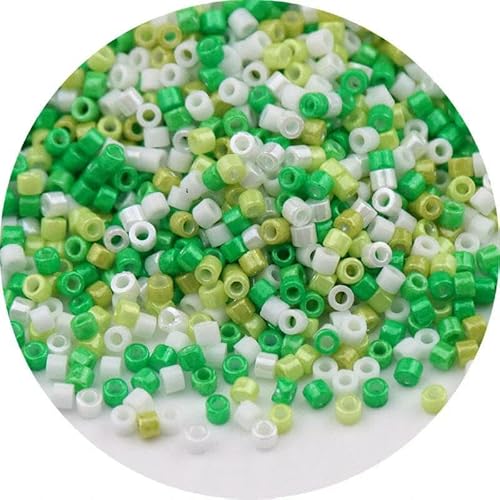 10 g 1,6 mm japanische Metallic-Glasperlen 11/0, gleichmäßig einfarbig, lose Abstandsperlen für die Schmuckherstellung, DIY-Nähzubehör, 004, 10 g, 1680 Stück 10 g 1,6 mm japanische Metallic-Glasperlen 11/0, gleichmäßig einfarbig, lose Abstandsperlen für die Schmuckherstellung, DIY-Nähzubehör, 004, 10 g, 1680 Stück von TBSKUY