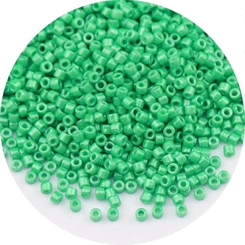 10 g 1,6 mm japanische Metallic-Glasperlen 11/0, gleichmäßig einfarbig, lose Abstandsperlen für die Schmuckherstellung, DIY-Nähzubehör, 025, 10 g, 1680 Stück 10 g 1,6 mm japanische Metallic-Glasperlen 11/0, gleichmäßig einfarbig, lose Abstandsperlen für die Schmuckherstellung, DIY-Nähzubehör, 025, 10 g, 1680 Stück von TBSKUY