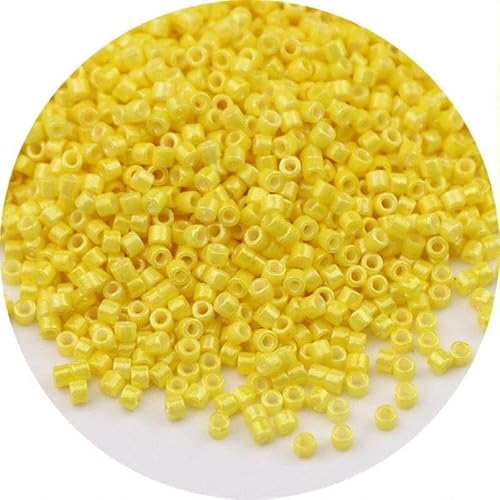 10 g 1,6 mm japanische Metallic-Glasperlen 11/0, gleichmäßig einfarbig, lose Abstandsperlen für die Schmuckherstellung, DIY-Nähzubehör, 030, 10 g, 1680 Stück 10 g 1,6 mm japanische Metallic-Glasperlen 11/0, gleichmäßig einfarbig, lose Abstandsperlen für die Schmuckherstellung, DIY-Nähzubehör, 030, 10 g, 1680 Stück von TBSKUY