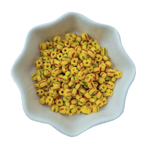 10 g 4,0 mm Wassermelonen-Glasperlen, Charms, Abstandshalter, Streifenperlen für Schmuckherstellung, DIY, Handarbeiten, handgefertigtes Nähen – 08–10 g 10 g 4,0 mm Wassermelonen-Glasperlen, Charms, Abstandshalter, Streifenperlen für Schmuckherstellung, DIY, Handarbeiten, handgefertigtes Nähen – 08–10 g von TBSKUY