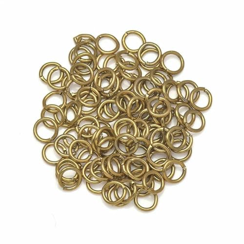 100–200 Stück 4,0 mm 5 mm 6 mm 7 mm 8 mm 10 mm Edelstahl-Spaltringe, offene Biegeringe, Verbinder zur Schmuckherstellung – Vakuumbeschichtung – 0,8 x 6 mm 100–200 Stück 4,0 mm 5 mm 6 mm 7 mm 8 mm 10 mm Edelstahl-Spaltringe, offene Biegeringe, Verbinder zur Schmuckherstellung – Vakuumbeschichtung – 0,8 x 6 mm von TBSKUY