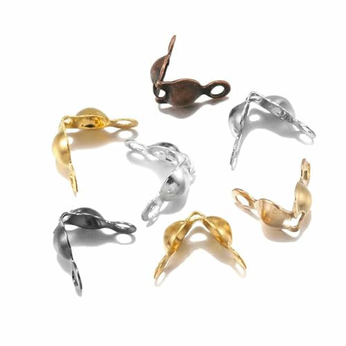 100–200 Stück Verbinderverschluss 4 x 7 mm Kugelkette Kalotte Endcrimps Perlen Verbinderkomponenten für DIY-Schmuckherstellung Zubehör-Mehrfarbig-100 Stück 100–200 Stück Verbinderverschluss 4 x 7 mm Kugelkette Kalotte Endcrimps Perlen Verbinderkomponenten für DIY-Schmuckherstellung Zubehör-Mehrfarbig-100 Stück von TBSKUY