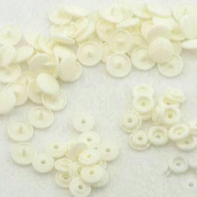 100 Sets T5 Baby Harz Druckknöpfe Kleidungszubehör Druckknöpfe 18 Farben 1,2 cm-B22 von TBSKUY