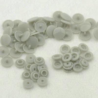 100 Sets T5 Baby Harz Druckknöpfe Kleidungszubehör Druckknöpfe 18 Farben 1,2 cm-B24 von TBSKUY