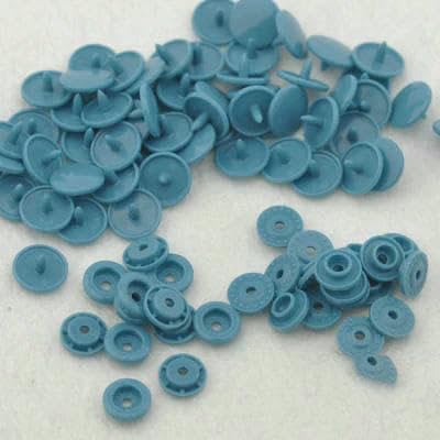 100 Sets T5 Baby Harz Druckknöpfe Kleidungszubehör Druckknöpfe 18 Farben 1,2 cm-B27 von TBSKUY