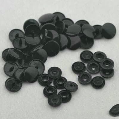 100 Sets T5 Baby Harz Druckknöpfe Kleidungszubehör Druckknöpfe 18 Farben 1,2 cm-B5 von TBSKUY