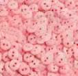 100 Stück/Los, Größe: 7,5–15 mm, Bonbonfarben, Harzknöpfe für Bastelarbeiten, Massenknöpfe, Kleidungsstücke, Nähzubehör (SS-673), Babyrosa, 7,5 mm, 100 Stück von TBSKUY