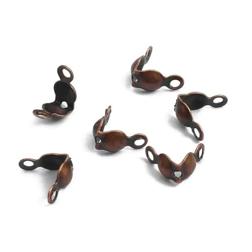 100 Stück/Los 4 x 7 mm Verschlussverbinder Kugelkette Kalotten Endcrimps Perlen Verbindungskomponenten für DIY Schmuckherstellung Zubehör-Kupfer 100 Stück/Los 4 x 7 mm Verschlussverbinder Kugelkette Kalotten Endcrimps Perlen Verbindungskomponenten für DIY Schmuckherstellung Zubehör-Kupfer von TBSKUY