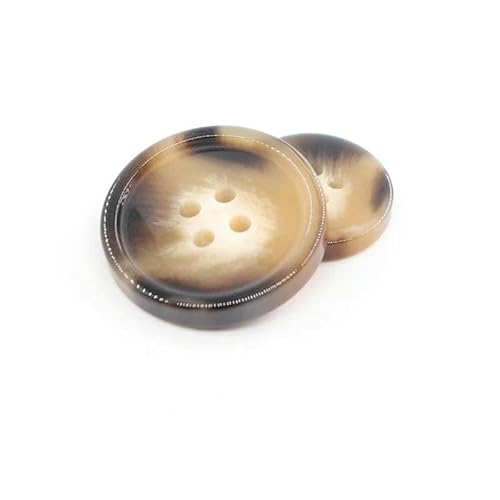 100 Stück/Set Imitation Hornharz 4 Löcher Knöpfe für Kleidung Pullover Anzug Mantel Vintage Dekoration Vintage Knopf DIY Zubehör-H02-18mm 100 Stück/Set Imitation Hornharz 4 Löcher Knöpfe für Kleidung Pullover Anzug Mantel Vintage Dekoration Vintage Knopf DIY Zubehör-H02-18mm von TBSKUY