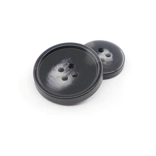100 Stück/Set Imitation Hornharz 4 Löcher Knöpfe für Kleidung Pullover Anzug Mantel Vintage Dekoration Vintage Knopf DIY Zubehör-H12-20mm von TBSKUY