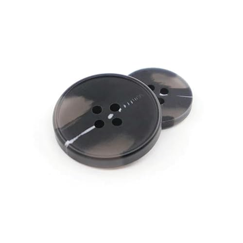 100 Stück/Set Imitation Hornharz 4 Löcher Knöpfe für Kleidung Pullover Anzug Mantel Vintage Dekoration Vintage Knopf DIY Zubehör-H15-18mm von TBSKUY