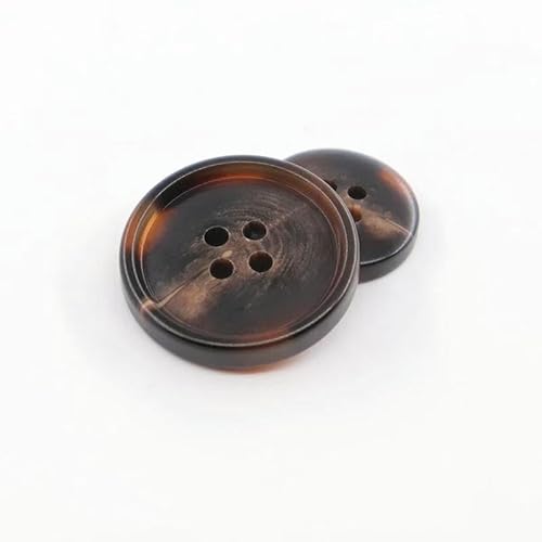 100 Stück/Set Imitation Hornharz 4 Löcher Knöpfe für Kleidung Pullover Anzug Mantel Vintage Dekoration Vintage Knopf DIY Zubehör-H26-23,0 mm 100 Stück/Set Imitation Hornharz 4 Löcher Knöpfe für Kleidung Pullover Anzug Mantel Vintage Dekoration Vintage Knopf DIY Zubehör-H26-23,0 mm von TBSKUY