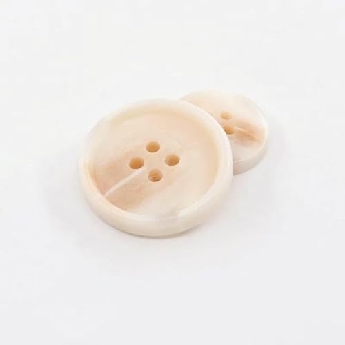 100 Stück/Set Imitation Hornharz 4 Löcher Knöpfe für Kleidung Pullover Anzug Mantel Vintage Dekoration Vintage Knopf DIY Zubehör-H27-18mm von TBSKUY