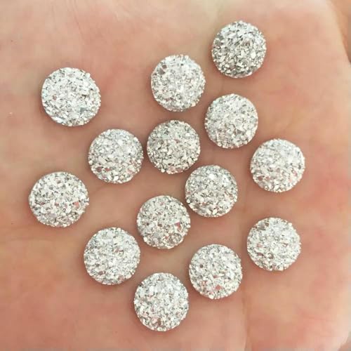 100 Stück Harz Bling Konvex Mineral 10mm Runde Flatback Strass Knöpfe Ornamente DIY Hochzeit Applikationen Handwerk W649-9 100 Stück Harz Bling Konvex Mineral 10mm Runde Flatback Strass Knöpfe Ornamente DIY Hochzeit Applikationen Handwerk W649-9 von TBSKUY