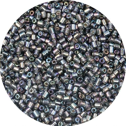 1000 Stück/Los 2 mm Perlen Charm Tschechische Glasperlen Kleine Röhrenperle Für DIY Puzzles Schmuckherstellung Ohrringe Armbänder-S19-2 mm x 1000 Stück 10 g von TBSKUY