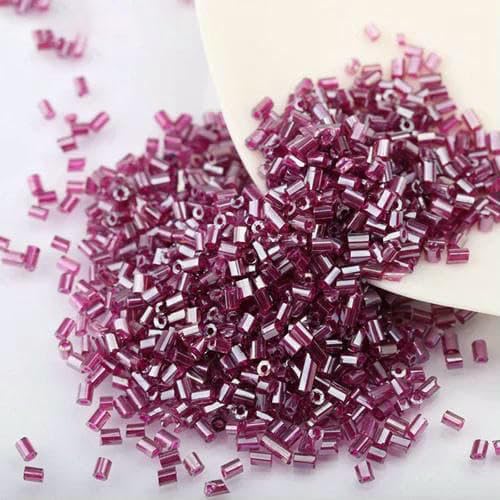 1000 Stück 2 x 3,0 mm kurze Glasperlen aus österreichischem Kristall, bunt, tschechische Glasperlen, Abstandshalter für Schmuckherstellung, DIY-Zubehör – A246 von TBSKUY