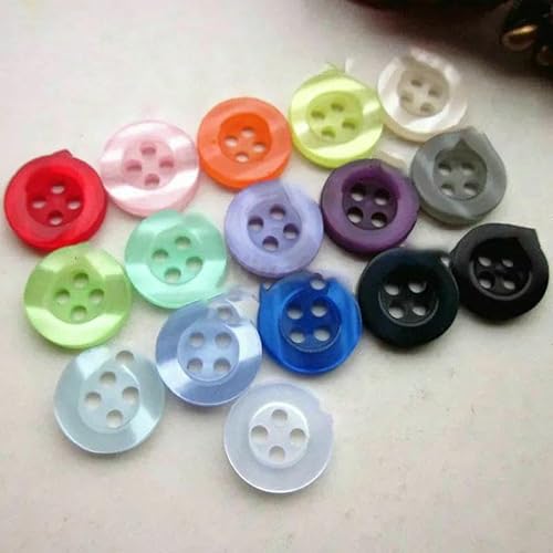 11mm 4 Löcher flache Kante 16 Farben bunter Ripple-Hemdknopf zum Nähen von DIY-Bastelzubehör R0201-044-05 Hellkhaki 11mm 4 Löcher flache Kante 16 Farben bunter Ripple-Hemdknopf zum Nähen von DIY-Bastelzubehör R0201-044-05 Hellkhaki von TBSKUY