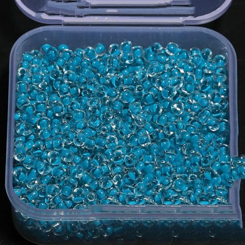 1200 Stück 3,0 mm leuchtende transparente Glasperlen, im Dunkeln leuchtende Perlen zum Markieren von Schmuck, DIY-Armbandzubehör, Zubehör, Farbe 3, 1200 Stück 1200 Stück 3,0 mm leuchtende transparente Glasperlen, im Dunkeln leuchtende Perlen zum Markieren von Schmuck, DIY-Armbandzubehör, Zubehör, Farbe 3, 1200 Stück von TBSKUY