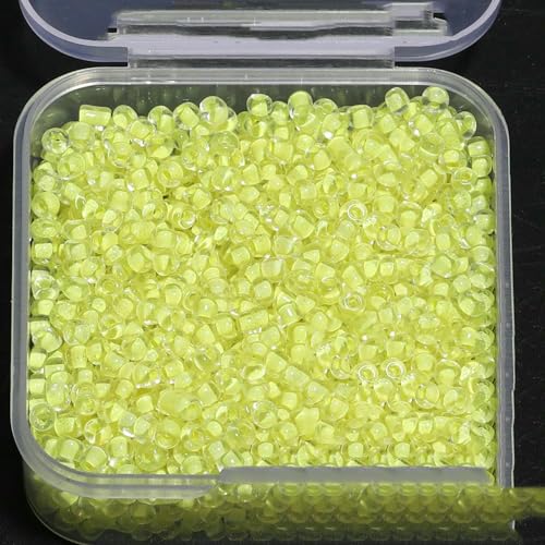 1200 Stück 3,0 mm leuchtende transparente Glasperlen, im Dunkeln leuchtende Perlen zum Markieren von Schmuck, DIY-Armbandzubehör, Zubehör, Farbe: 8, 1200 Stück 1200 Stück 3,0 mm leuchtende transparente Glasperlen, im Dunkeln leuchtende Perlen zum Markieren von Schmuck, DIY-Armbandzubehör, Zubehör, Farbe: 8, 1200 Stück von TBSKUY