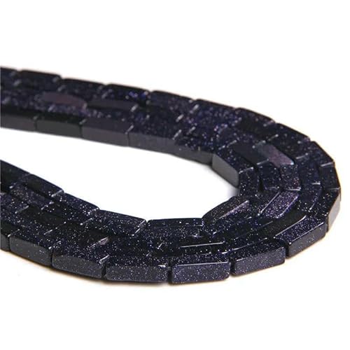 13 x 4,0 mm Naturstein-Röhrenperlen, Achate, Tigerauge, Imperial Spacer-Perlen, glatte, flache, rechteckige Röhrenperlen zur Schmuckherstellung, DIY-21.Sandstein, 4 x 13,0 mm, ca. 28 Stück 13 x 4,0 mm Naturstein-Röhrenperlen, Achate, Tigerauge, Imperial Spacer-Perlen, glatte, flache, rechteckige Röhrenperlen zur Schmuckherstellung, DIY-21.Sandstein, 4 x 13,0 mm, ca. 28 Stück von TBSKUY