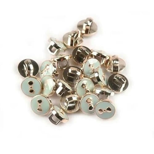 15 Stück 16 Arten Charmante Acrylknöpfe leuchtend vergoldet Bekleidungszubehör DIY Nähzubehör 10~14,0 mm CP1317-cp1291 von TBSKUY