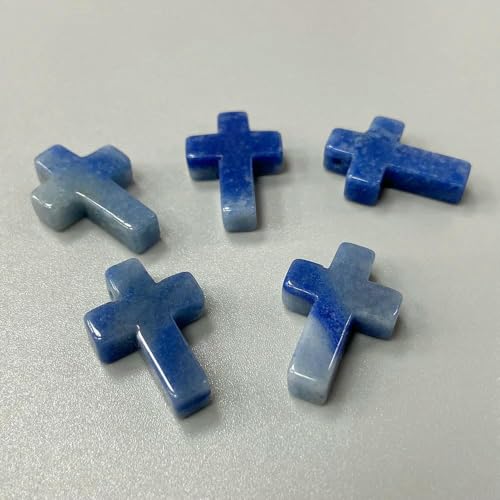 18 x 26 mm Natursteinperlen in Form von Quarzkristall-Türkisen, lose Perlen zur Schmuckherstellung, DIY-Armband, Halskette, blauer Aventurin, 1 Stück von TBSKUY