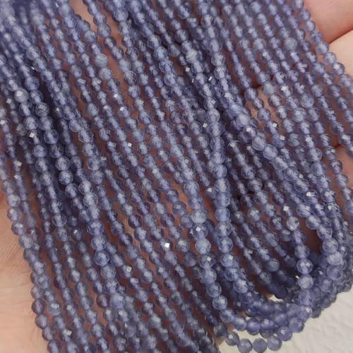 180 Stück 2 MM DIY Naturstein Katzenauge facettierte runde lose Perlen zur Herstellung von Damenarmbändern Halsketten Schmuckzubehör-violett 180 Stück 2 MM DIY Naturstein Katzenauge facettierte runde lose Perlen zur Herstellung von Damenarmbändern Halsketten Schmuckzubehör-violett von TBSKUY
