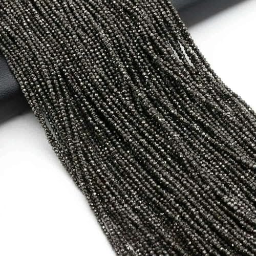 2/3,0 mm runde facettierte Naturstein-Kristallfarben-plattierte lose Perlen für Schmuckherstellungszubehör DIY-Halskettenarmband-Zubehör-S-2 mm von TBSKUY
