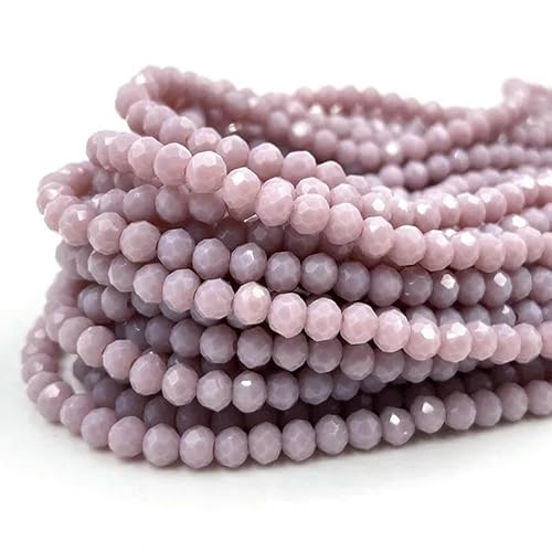 2/3/4/6/8 mm facettierte Kristallperlen, Großpackung – Glas für DIY-Armbänder, Haarnadeln, lose Abstandsperlen zur Schmuckherstellung – DC189 – 8 mm (60–68 Stück) von TBSKUY
