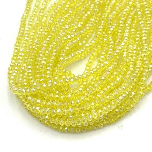 2 3 4 6 8 mm Kristallperlen, Rondelle, lose Abstandshalter, facettierte Glasperlen für die Schmuckherstellung, DIY-Handarbeiten, Armbandzubehör, Nr. 07–6 mm 2 3 4 6 8 mm Kristallperlen, Rondelle, lose Abstandshalter, facettierte Glasperlen für die Schmuckherstellung, DIY-Handarbeiten, Armbandzubehör, Nr. 07–6 mm von TBSKUY