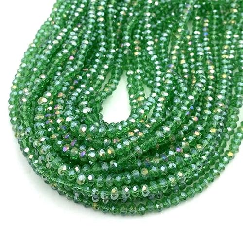 2 3 4 6 8 mm Kristallperlen, Rondelle, lose Abstandshalter, facettierte Glasperlen für die Schmuckherstellung, DIY-Handarbeiten, Armbandzubehör, Nr. 12–4,0 mm 2 3 4 6 8 mm Kristallperlen, Rondelle, lose Abstandshalter, facettierte Glasperlen für die Schmuckherstellung, DIY-Handarbeiten, Armbandzubehör, Nr. 12–4,0 mm von TBSKUY