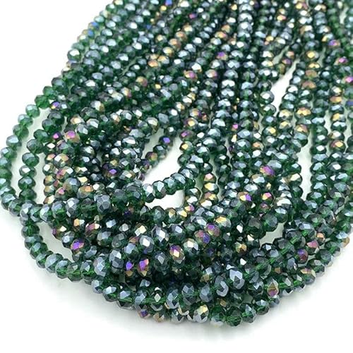 2 3 4 6 8 mm Kristallperlen, Rondelle, lose Abstandshalter, facettierte Glasperlen für die Schmuckherstellung, DIY-Handarbeiten, Armbandzubehör, Nr. 13–3,0 mm 2 3 4 6 8 mm Kristallperlen, Rondelle, lose Abstandshalter, facettierte Glasperlen für die Schmuckherstellung, DIY-Handarbeiten, Armbandzubehör, Nr. 13–3,0 mm von TBSKUY