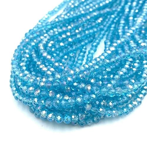 2 3 4 6 8 mm Kristallperlen, Rondelle, lose Abstandshalter, facettierte Glasperlen für die Schmuckherstellung, DIY-Handarbeiten, Armbandzubehör, Nr. 22–4,0 mm 2 3 4 6 8 mm Kristallperlen, Rondelle, lose Abstandshalter, facettierte Glasperlen für die Schmuckherstellung, DIY-Handarbeiten, Armbandzubehör, Nr. 22–4,0 mm von TBSKUY