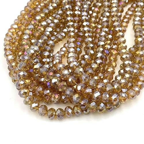 2 3 4 6 8 mm Kristallperlen, Rondelle, lose Abstandshalter, facettierte Glasperlen für die Schmuckherstellung, DIY-Handarbeiten, Armbandzubehör, Nr. 24, 3,0 mm 2 3 4 6 8 mm Kristallperlen, Rondelle, lose Abstandshalter, facettierte Glasperlen für die Schmuckherstellung, DIY-Handarbeiten, Armbandzubehör, Nr. 24, 3,0 mm von TBSKUY