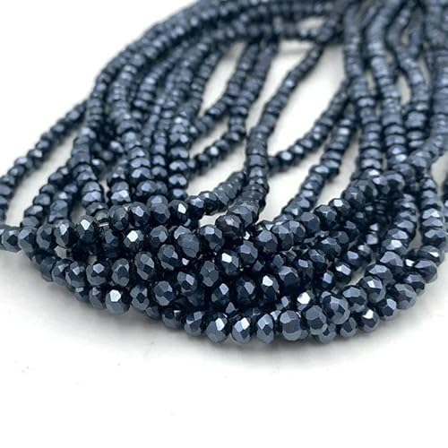 2 3 4 6 8 mm Kristallperlen, Rondelle, lose Abstandshalter, facettierte Glasperlen für die Schmuckherstellung, DIY-Handarbeiten, Armbandzubehör, Nr. 26–3,0 mm 2 3 4 6 8 mm Kristallperlen, Rondelle, lose Abstandshalter, facettierte Glasperlen für die Schmuckherstellung, DIY-Handarbeiten, Armbandzubehör, Nr. 26–3,0 mm von TBSKUY