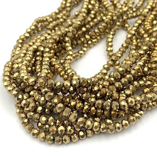 2 3 4 6 8 mm Kristallperlen, Rondelle, lose Abstandshalter, facettierte Glasperlen für die Schmuckherstellung, DIY-Handarbeiten, Armbandzubehör, Nr. 30–3,0 mm 2 3 4 6 8 mm Kristallperlen, Rondelle, lose Abstandshalter, facettierte Glasperlen für die Schmuckherstellung, DIY-Handarbeiten, Armbandzubehör, Nr. 30–3,0 mm von TBSKUY