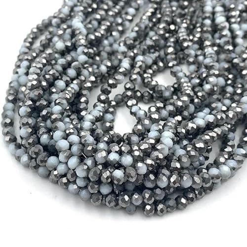 2 3 4 6 8 mm Kristallperlen, Rondelle, lose Abstandshalter, facettierte Glasperlen für die Schmuckherstellung, DIY-Handarbeiten, Armbandzubehör, Nr. 39–4,0 mm 2 3 4 6 8 mm Kristallperlen, Rondelle, lose Abstandshalter, facettierte Glasperlen für die Schmuckherstellung, DIY-Handarbeiten, Armbandzubehör, Nr. 39–4,0 mm von TBSKUY