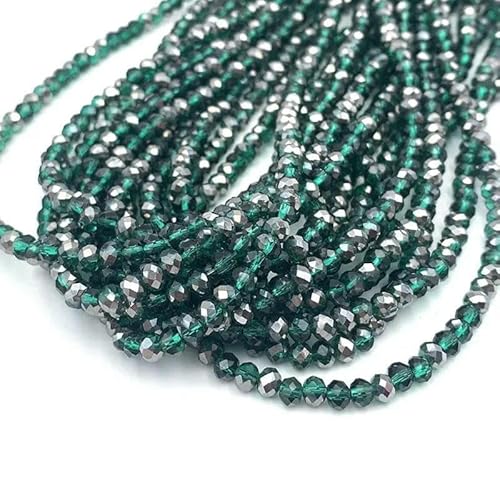 2 3 4 6 8 mm Kristallperlen, Rondelle, lose Abstandshalter, facettierte Glasperlen für die Schmuckherstellung, DIY-Handarbeiten, Armbandzubehör, Nr. 44, 4,0 mm 2 3 4 6 8 mm Kristallperlen, Rondelle, lose Abstandshalter, facettierte Glasperlen für die Schmuckherstellung, DIY-Handarbeiten, Armbandzubehör, Nr. 44, 4,0 mm von TBSKUY