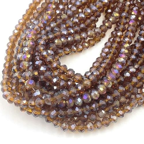 2 3 4 6 8 mm Kristallperlen, Rondelle, lose Abstandshalter, facettierte Glasperlen für die Schmuckherstellung, DIY-Handarbeiten, Armbandzubehör, Nr. 45, 8 mm 2 3 4 6 8 mm Kristallperlen, Rondelle, lose Abstandshalter, facettierte Glasperlen für die Schmuckherstellung, DIY-Handarbeiten, Armbandzubehör, Nr. 45, 8 mm von TBSKUY