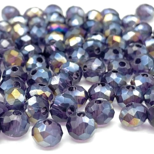 2 3 4 6 mm facettierte österreichische Kristallglasperlen zur Schmuckherstellung, lose Abstandsperlen, Ohrringe, Armbänder, Zubehör, z59 violett ab, 2 mm, ca. 170 Stück 2 3 4 6 mm facettierte österreichische Kristallglasperlen zur Schmuckherstellung, lose Abstandsperlen, Ohrringe, Armbänder, Zubehör, z59 violett ab, 2 mm, ca. 170 Stück von TBSKUY