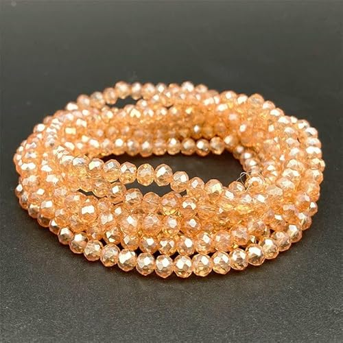 2 3 4 6 mm facettierte österreichische Kristallglasperlen zur Schmuckherstellung DIY lose Abstandsperlen Ohrringarmbänder Zubehör-z34-2 mm ca. 170 Stück von TBSKUY