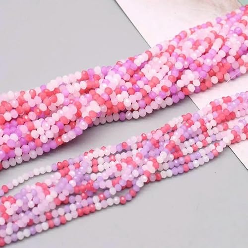 2 mm, 3,0 mm, 4,0 mm, 6 mm, 8 mm, neue Farben, Rondelle-Kristallglasperlen, flach, facettiert, lose Abstandshalter, Glasperlen zur Schmuckherstellung, Schmuckherstellung, DIY-SS015, 3,0 mm, ca. 122 2 mm, 3,0 mm, 4,0 mm, 6 mm, 8 mm, neue Farben, Rondelle-Kristallglasperlen, flach, facettiert, lose Abstandshalter, Glasperlen zur Schmuckherstellung, Schmuckherstellung, DIY-SS015, 3,0 mm, ca. 122 von TBSKUY