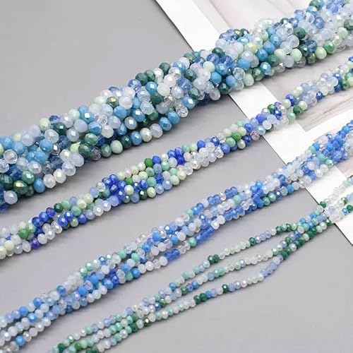 2 mm, 3,0 mm, 4,0 mm, 6 mm, 8 mm, neue Farben, Rondelle-Kristallglasperlen, flach, facettiert, lose Abstandshalter, Glasperlen zur Schmuckherstellung, Schmuckherstellung, DIY-SS07, 6 mm, ca. 85 Stüc 2 mm, 3,0 mm, 4,0 mm, 6 mm, 8 mm, neue Farben, Rondelle-Kristallglasperlen, flach, facettiert, lose Abstandshalter, Glasperlen zur Schmuckherstellung, Schmuckherstellung, DIY-SS07, 6 mm, ca. 85 Stüc von TBSKUY