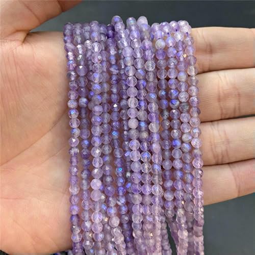 2 mm, 3,0 mm, 4,0 mm, facettierte Naturstein-Quarz-Kristallperlen, runde Zirkonia-Aquamarin-Perlen für DIY-Schmuckherstellung, 38,1 cm Strang, AB Amethyst, 2 mm, ca. 175 Perlen 2 mm, 3,0 mm, 4,0 mm, facettierte Naturstein-Quarz-Kristallperlen, runde Zirkonia-Aquamarin-Perlen für DIY-Schmuckherstellung, 38,1 cm Strang, AB Amethyst, 2 mm, ca. 175 Perlen von TBSKUY