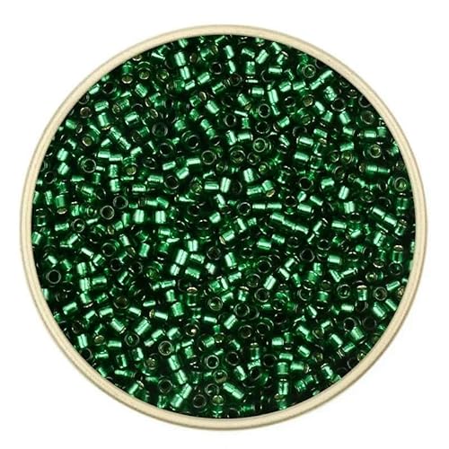 2 mm 11/0 einheitliche lose Röhre, silberfarbene Innenseite, Rocailles-Perlen, tschechische Glasperlen, Armbänder, Halsketten, Ringe, Rocailles-Perlen für Heimwerker, 20–20 g von TBSKUY